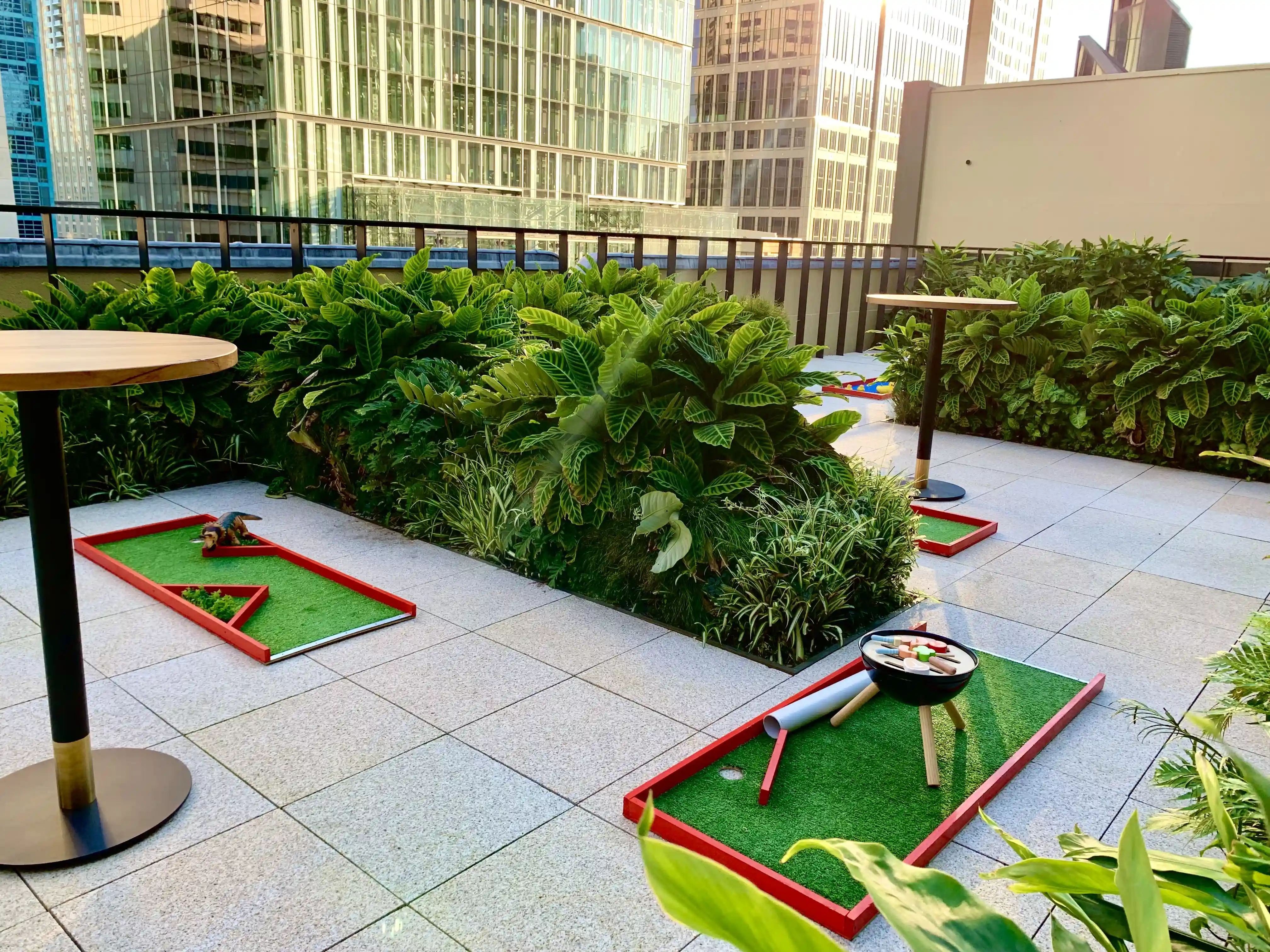 Mini Golf Corporate Rooftop Hire