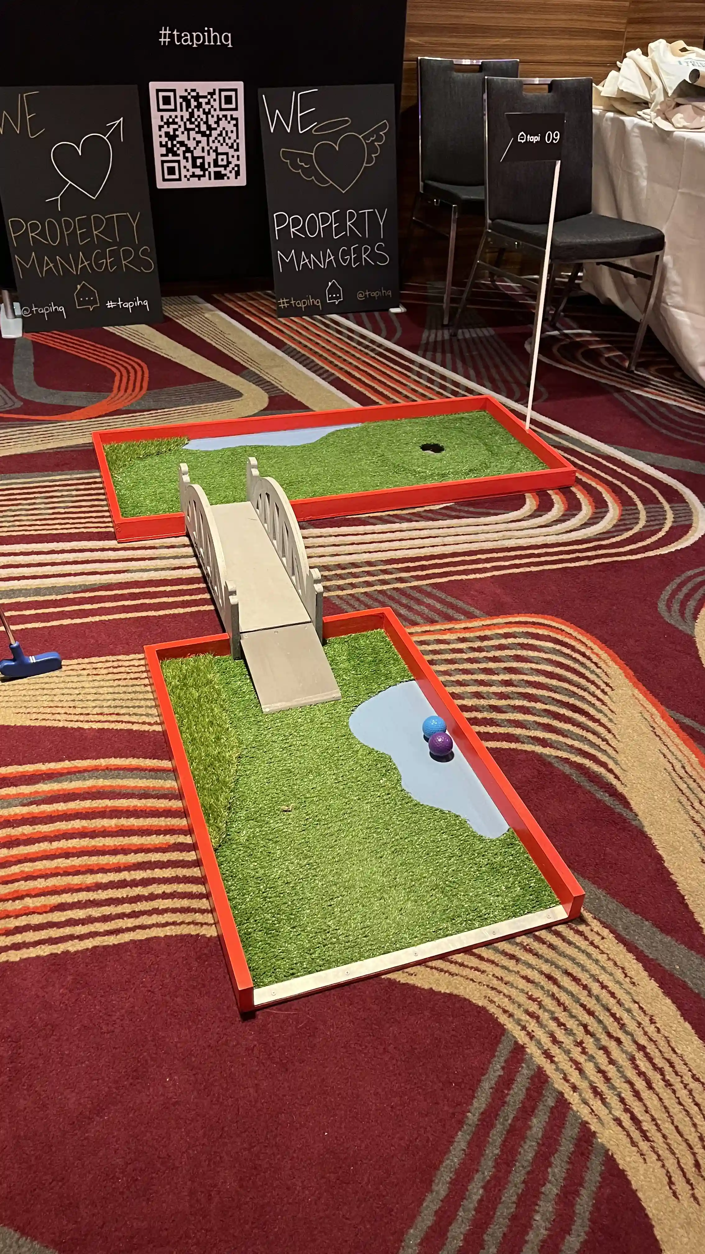 BBQ Mini Golf Course